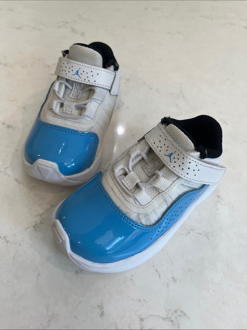 Jordan Toddler Shoes White and Blue